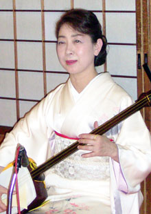 三味線藤本流着物単衣