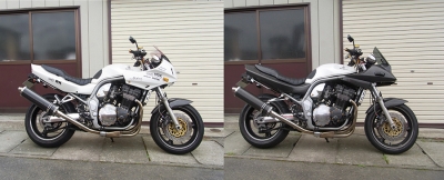GSF1200S カタナ仕様 カスタム多数 調子絶好調で車検もほぼ2年