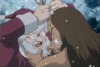 サンタとトナカイ?