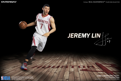 箱無し/経年劣化有り】エンターベイ NBAフィギュア ジェレミー・リン