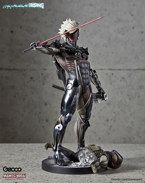 Gecco 豆魚雷 雷電 スタチュー メタルギア ライジング 1/6 フィギュア 雷電 1/6スケールスタチュー | Gecco