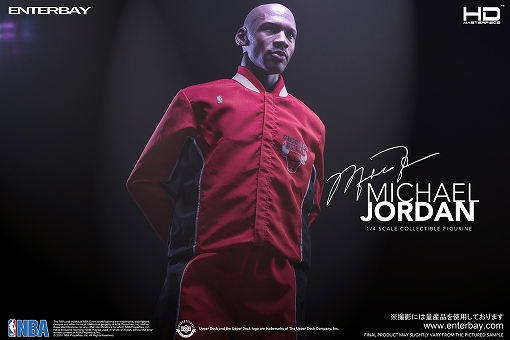 エンターベイ JORDANフィギュア1/4 HD マスターピース NBA Michael Jordan HD Real Masterpiece 1/4 Scale Action Figure