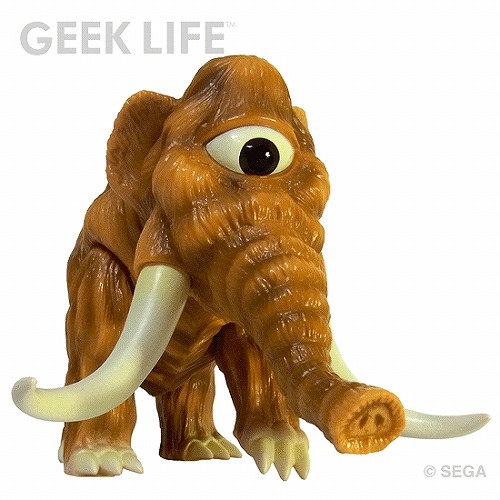 セガ・レトロゲーム ソフビ コレクション スペースハリアー  スケイラ　未開封 SEGA RETROGAME SOFUBI COLLECTION Space Harrier Mammoth