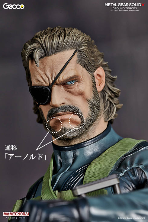gecco　豆魚雷　LGEARSOLIDV　スネーク　スタチュー スネーク 1/6スケール スタチュー | Gecco
