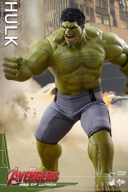 ハルクスマッシュ！怒れる緑の巨人！ホットトイズ『アベンジャーズ