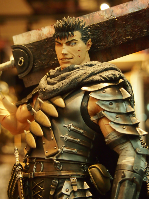 Gecco×豆魚雷新作「ベルセルク/ ガッツ 1/6スタチュー」、見どころのご