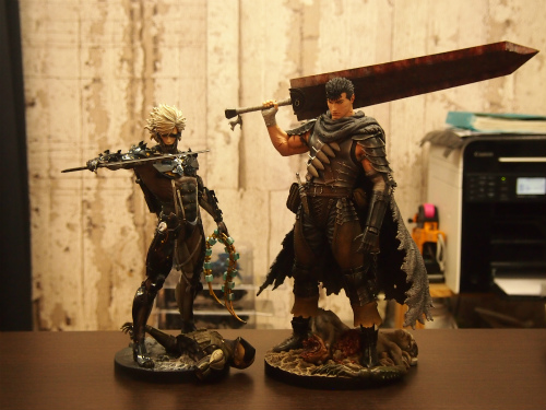 Gecco×豆魚雷新作「ベルセルク/ ガッツ 1/6スタチュー」、見どころのご