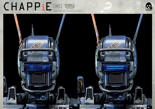 スリーゼロの新作は、期待の最新SF映画『チャッピー』より主人公の人工