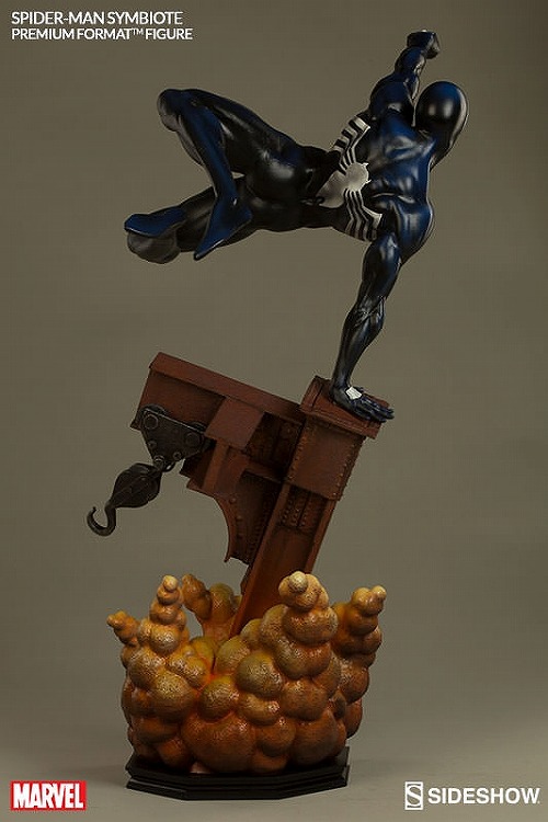 スパイダーマン　シンビオート　スタチュー　フィギュア ダイアモンドセレクト マーベル シンビオート スパイダーマン