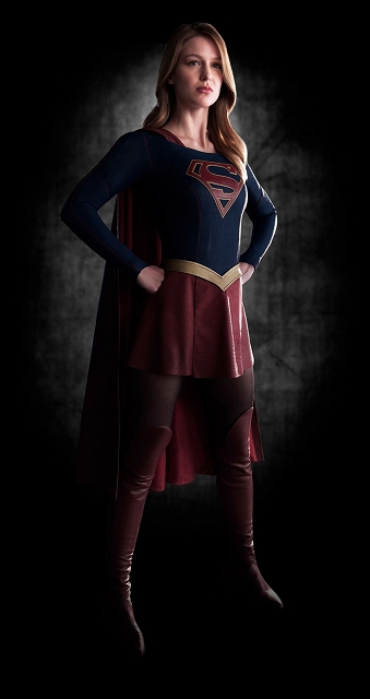 と*し様 TVドラマ版スーパーガール　スタチュー　super girl メリッサ スーパーパワーはもちろん！スーパー笑顔で人々を救うメリッサ・ブノワ