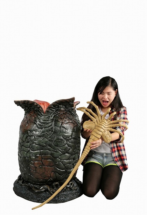 エイリアン卵facehugger chestbursterコレクティブルフィギュア