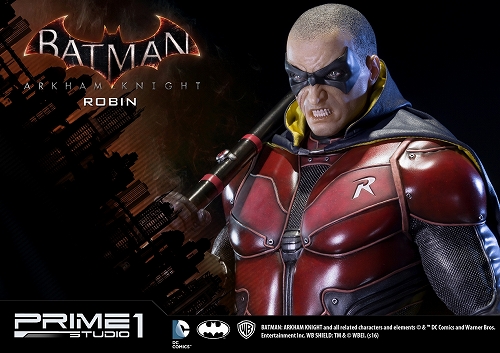 バットマン アーカム・ナイト: EX版 アーカム・ナイト 1/3 ポリストーン ティム・ドレイク降り立つ！プライム1スタジオ・ミュージアム