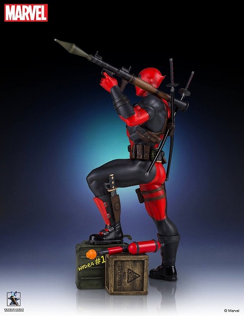 デッドプール」がコミックデザインでネカから1/4フィギュア化
