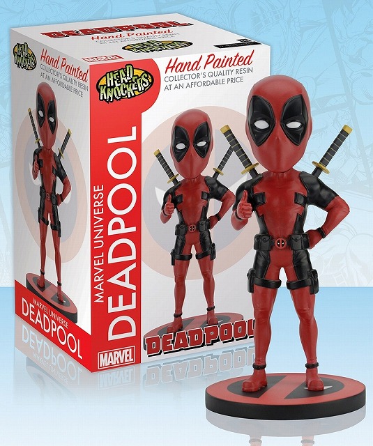 デッドプール」がコミックデザインでネカから1/4フィギュア化 デッドプール」がコミックデザインでネカから1/4フィギュア化
