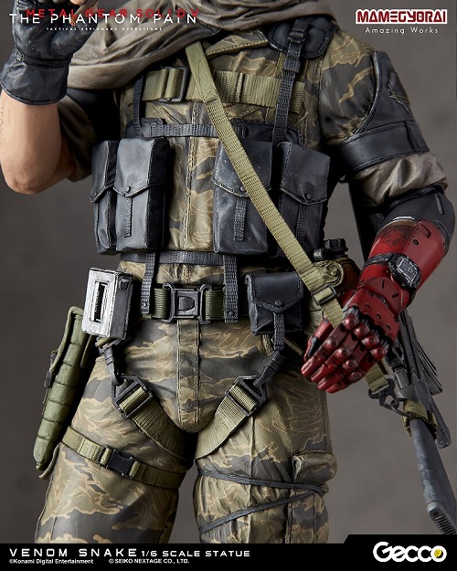 gecco　豆魚雷　LGEARSOLIDV　スネーク　スタチュー スネーク 1/6スケール スタチュー | Gecco