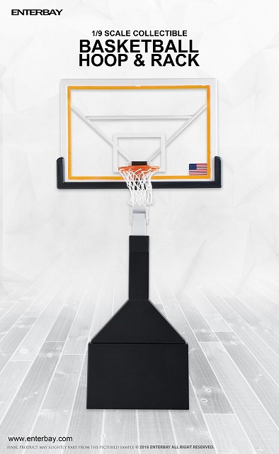エンターベイ　バスケットボールフープ　1/6スケール　※2013年生産版 エンターベイ1/6 basketball hoop Enterbay : NBA - 1/6 Basketball