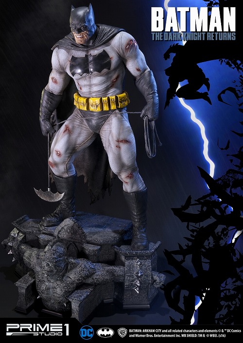 フィギュア　バットマン(フランク・ミラー版) 「バットマン」 DCコミックス デザイナーシリーズ スタチュー プライム1スタジオのミュージアムマスターライン新作はあの