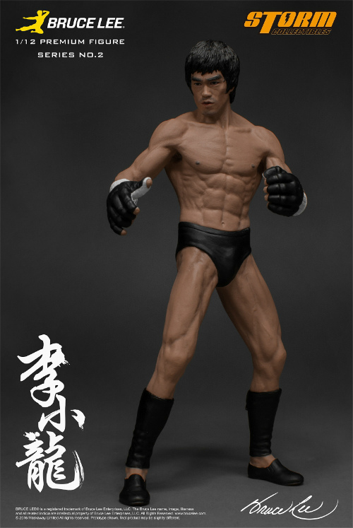 ズッシリ重いメタル製】BRUCE LEE ブルース・リー (黒)