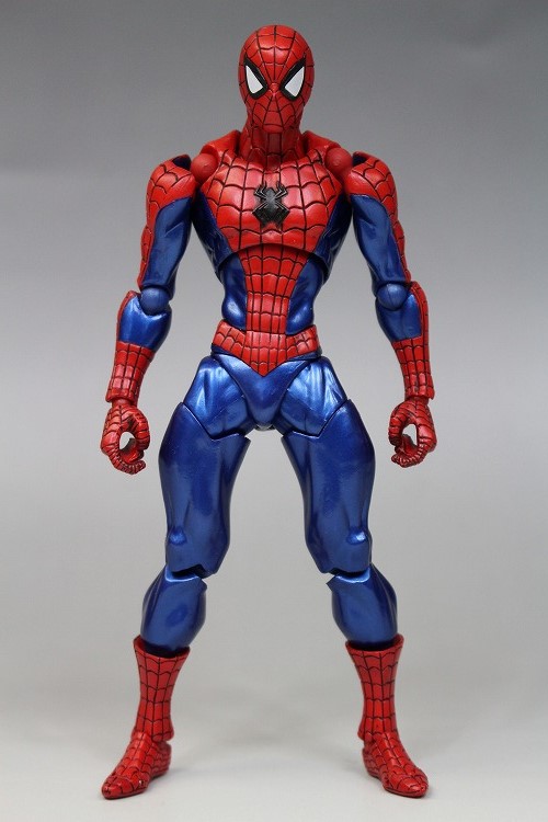 figmaアメイジングスパイダーマンとリボルテックスパイダーマン