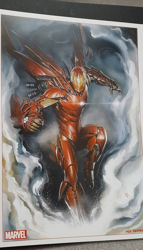 Adi Granov Illustration 1　アディ・グラノフ　直筆サイン Adi Granov Illustration 1 アディ・グラノフ 直筆サイン安価