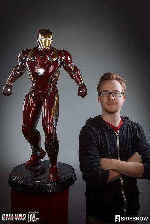 サイドショーより、シビルウォー版アイアンマンマーク46がレジェンダ