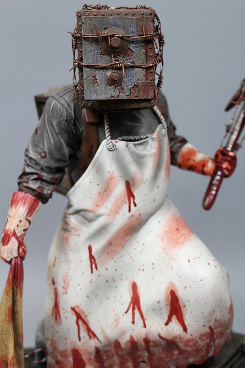 【未開封】サイコブレイク/ キーパー 15インチ 大型スタチュー 限定750体 世界限定750個！ “箱男”が君をヒキ肉にしにやってくる。『サイコ