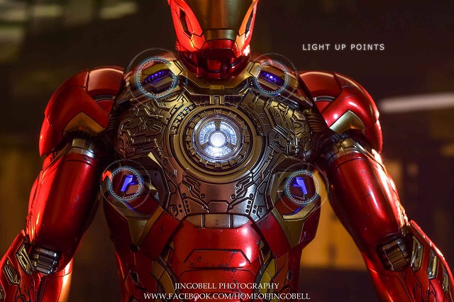 ホットトイズ、クオーター・スケール1/4アイアンマンマーク45の最終