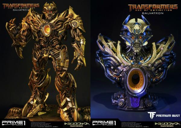 プライム1スタジオ プレミアムバスト ロストエイジ ガルバトロン ゴールド版 ヨドバシ.com - プライム1スタジオ プレミアムバスト