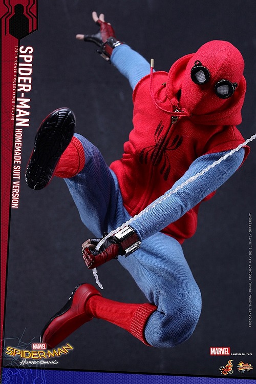 新品未開封 ホットトイズ スパイダーマン ホームメイドスーツ ムービー・マスターピース】『スパイダーマン：ホームカミング