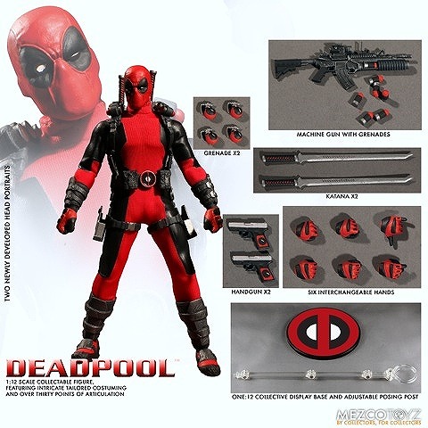 ワン12コレクティブ/ デッドプール&ウルヴァリン メズコ Amazon.com: Mezco Toyz One:12 Collective Deadpool & Wolverine