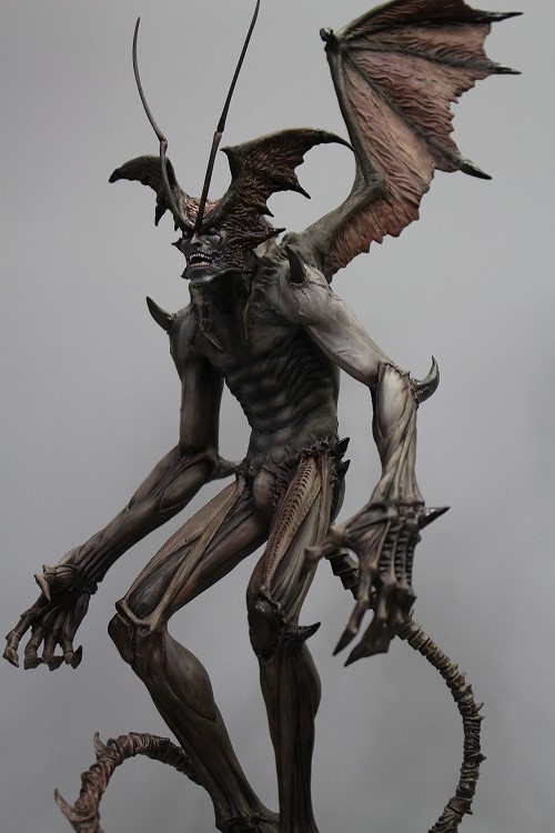 美品　gecco アモン　デビルマン ゲッコー AMON デビルマン黙示録 アモン -クリムゾンデビル- 1/6スケール