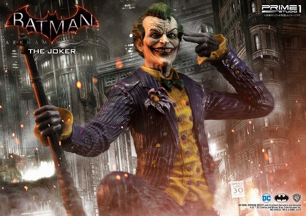 PS3限定版のバットマン＆ジョーカー ジオラマです。 レア品で、重量感もあります まさに狂気の幻影…プライム1スタジオのDC新作に『バットマン