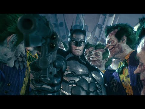 Art of Rocksteady's Batman アーカムナイト　ジョーカー バットマン アーカムナイト 1/8スケールジオラマスタチュー