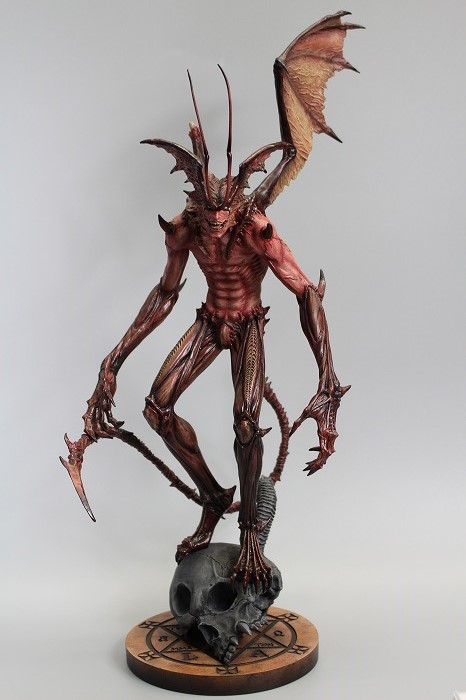 美品　gecco アモン　デビルマン ゲッコー 返り血を浴び続けたかのような深紅の肉体！Gecco『AMON