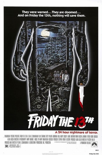 ロッキンジェリービーン Friday The 13th 13日の金曜日 ポスター