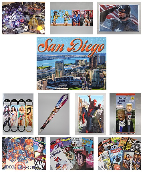 お待たせしました！SDCC2018 コミコン会場限定＆トップアーティストの