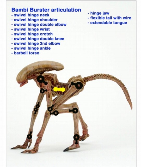 ALIEN³ 小さいのはナンバリングの数字だけではない。ネカの新作