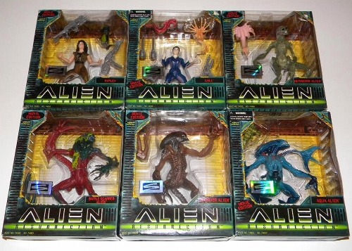 「エイリアン４（エイリアン　レザレクション）」アクションフィギュア６種 エイリアン4（エイリアン レザレクション）」アクションフィギュア6