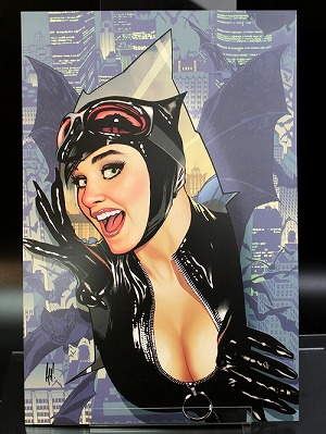 スパイダーグウェン　ダスティングウェン直筆画　サイン入り スパイダーグウェンダスティングウェン直筆画サイン入り