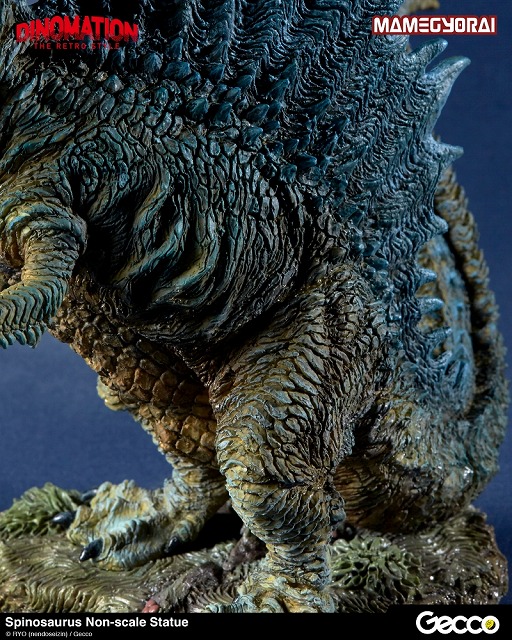 Dinomation』シリーズ第二弾はスピノサウルス、ねんどからの発掘作業は