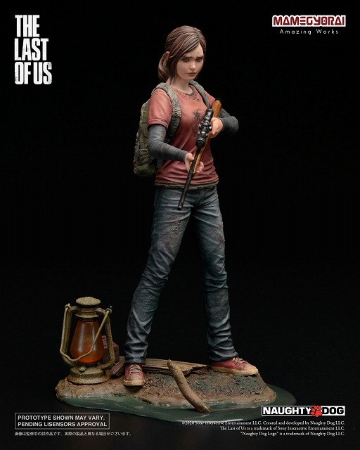 THE LAST OF US × MAMEGYORAI】渾身の一作、「ジョエル＆エリー 1/9