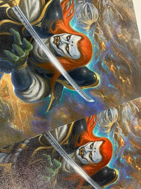 複製原画 源平討魔伝』複製原画、35年の時を経て真の筆致が甦る。 | 豆blog / 豆