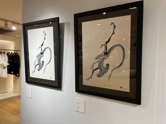 エイリアン シルクスクリーンアート展 イベントレポート | 豆