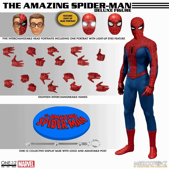 メズコ スパイダーマン ホームカミング ＋ おまけ付き【再度最終価格】 メズコトイズ ワン12コレクティブ スパイダーマン ホーム