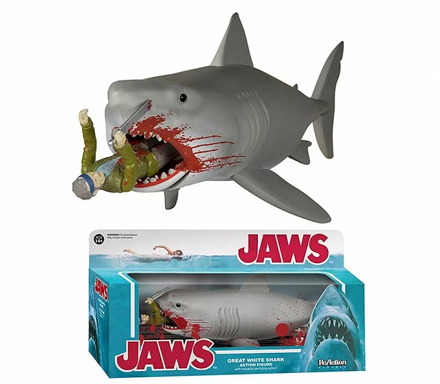 Super7 スーパー7 ジョーズ ホオジロザメ リアクションフィギュア 愛と信念のマニアックコダワリ戦士