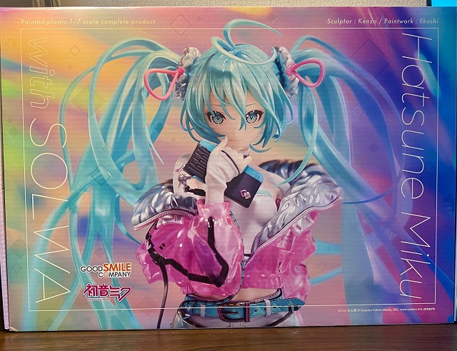 初音ミク フィギュア with SOLWA 米山舞 新品 初音ミク with SOLWA