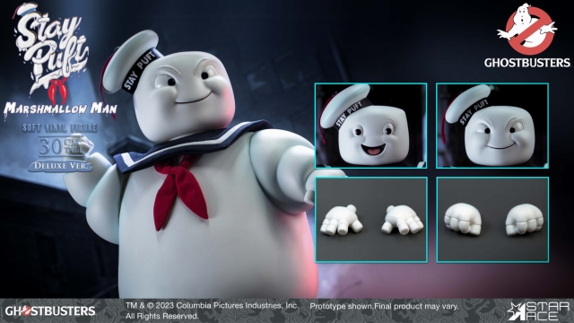 Stay Puft!! デッカいマシュマロマンを想像してみて。お家に出現