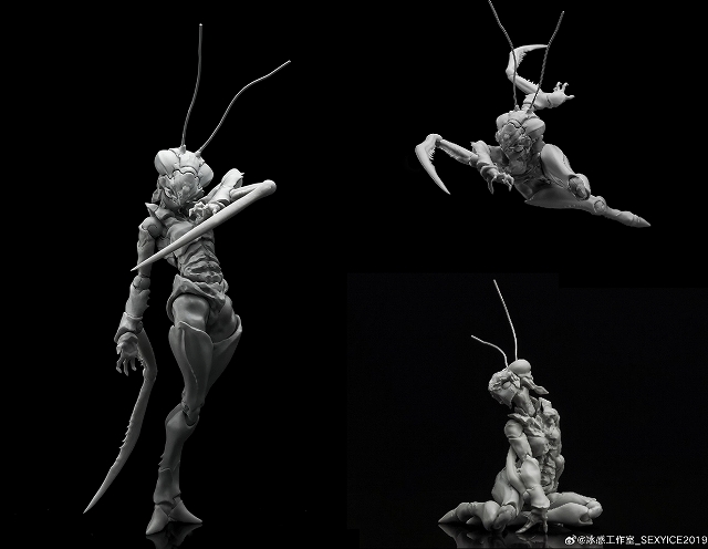 蟲 VERMIN シリーズ 実験体 B0127 カマキリ (完成品) - ホビー
