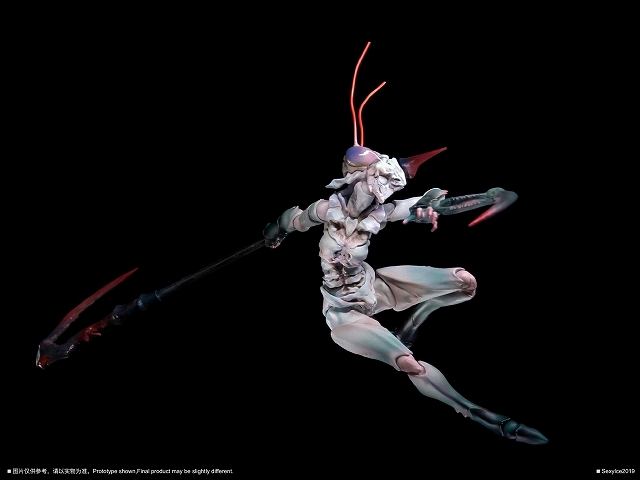蟲 VERMIN 東亜重工 蟲 VERMIN シリーズ 実験体 B0127 カマキリ 1/12スケール可動
