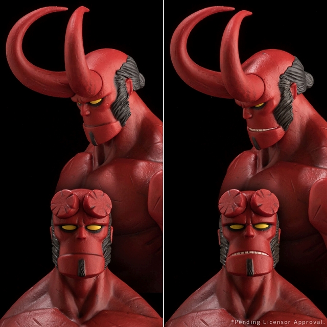 秋の映画公開が待ち切れないので、1000toysのヘルボーイで遊び倒しま